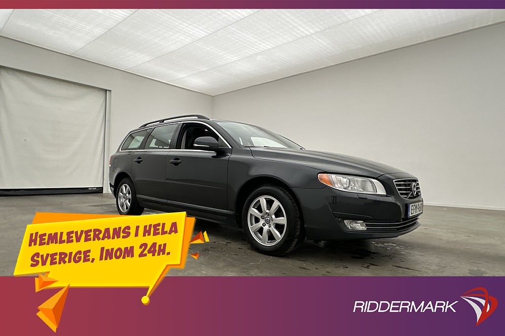 Volvo V70 D3 Momentum Taklucka VOC Värmare Navi P-Sensorer