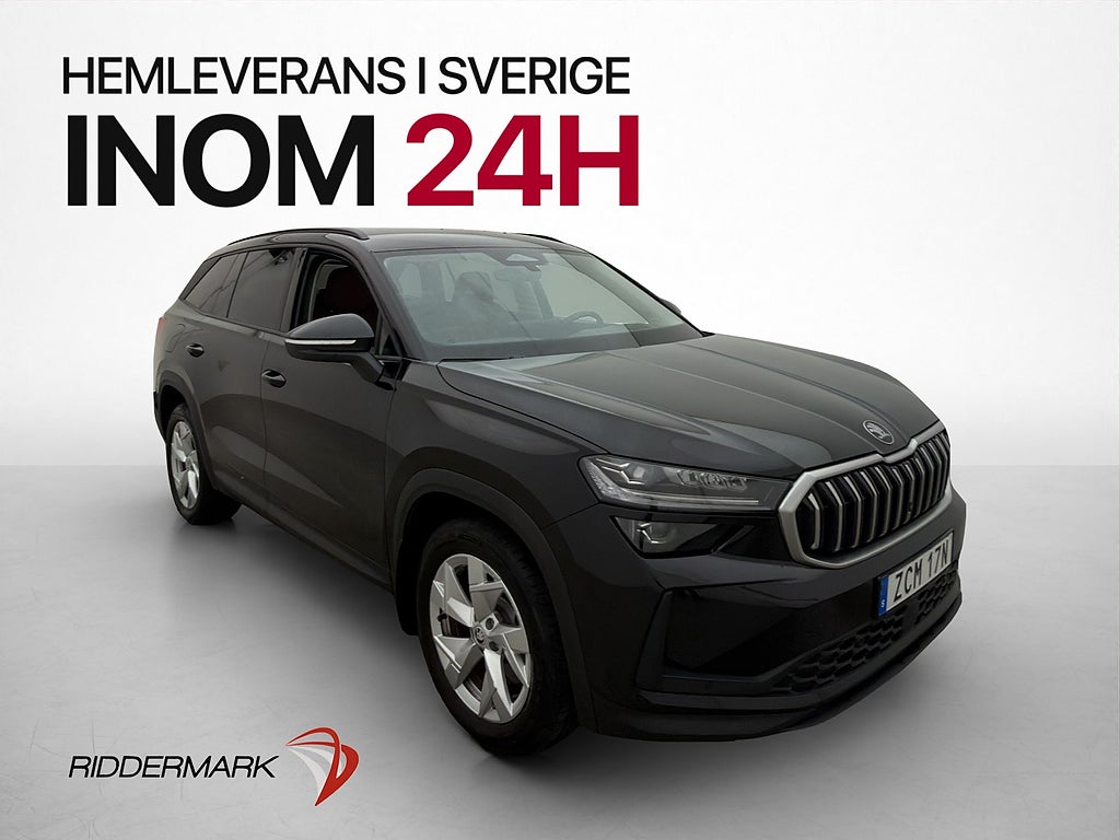 Skoda Kodiaq iV 204hk CarPlay Canton Skinn 360° HUD Drag