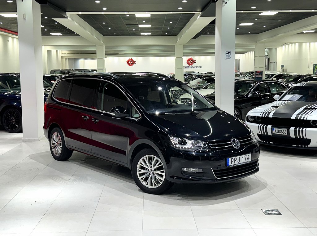 Volkswagen Sharan 2.0TDI BMT/Masters/Navi/El-dörrar/Pano/B-kam