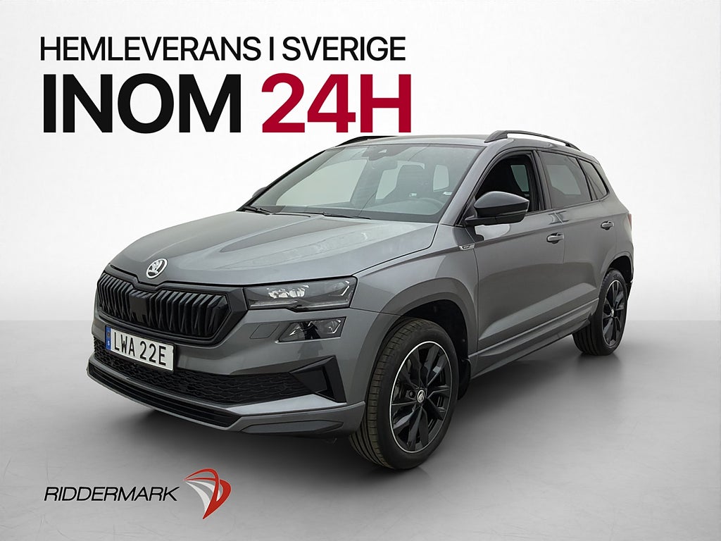 Skoda Karoq 1.5 TSI 150hk Pano Drag Kamera CarPlay Alcantara