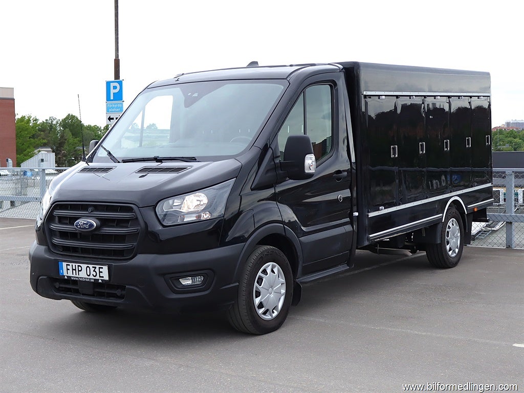 Ford transit Chassi Flak Kylbil 1 ägare Moms