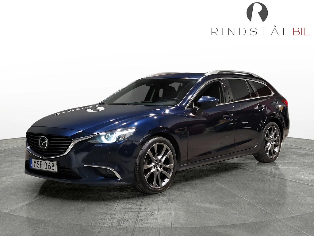 Mazda 6 Wagon 2.2 SKYACTIV-D 175 HK AUT AWD NAVI BACKKAMERA