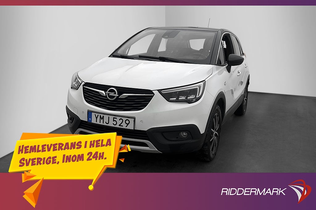Opel Crossland X 1.2 Turbo Dynamic Värmare Navi Kamera HUD