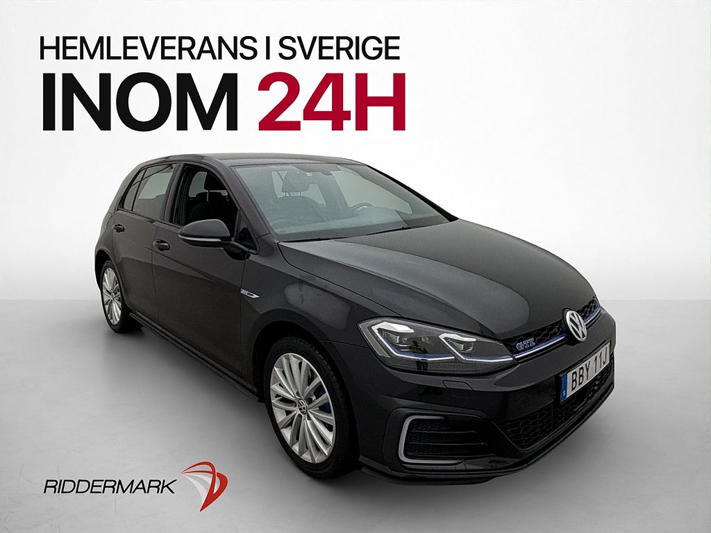 Volkswagen Golf GTE 204hk Cockpit P-Värmare Dragkrok Carplay
