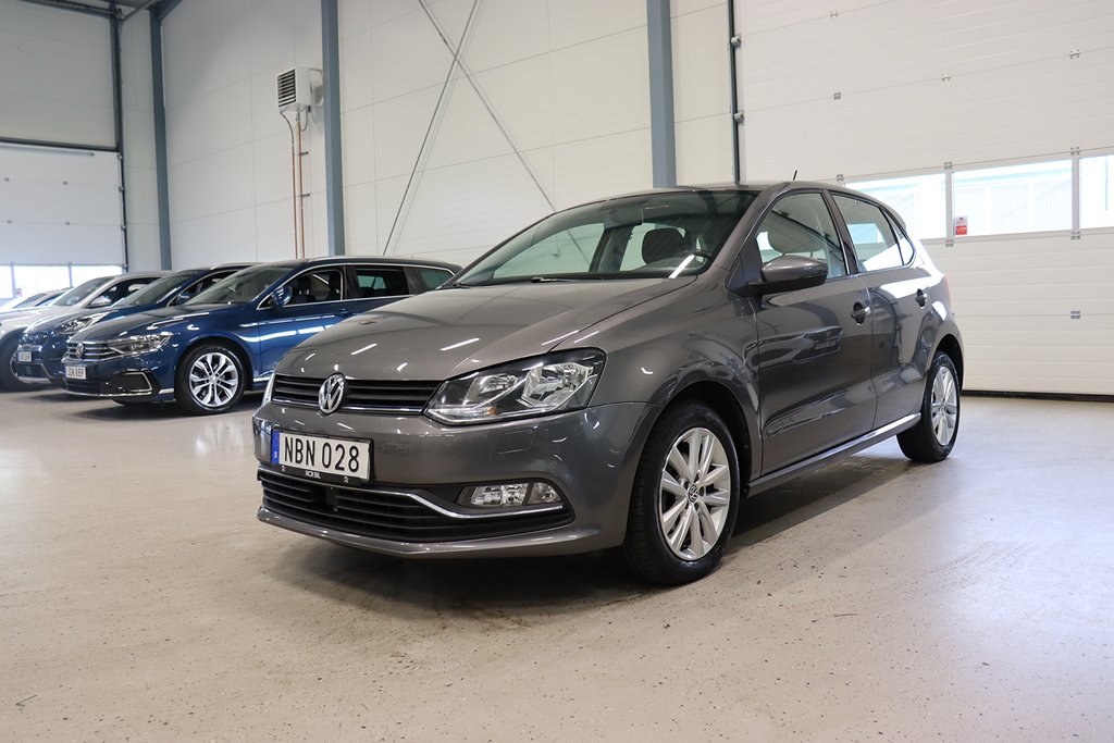 Volkswagen Polo 1.2 TSI P-Sensorer 2-Ägare 90hk