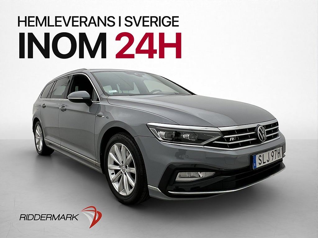 Volkswagen Passat TDI 200hk 4M GT R-Line Värmare Kamera Drag