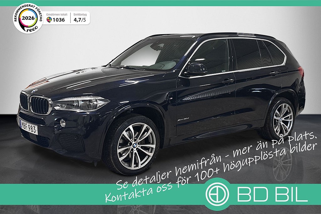 BMW X5 xDrive30d M SPORT H/K VÄRMARE PANO DRAG HUD SE SPEC