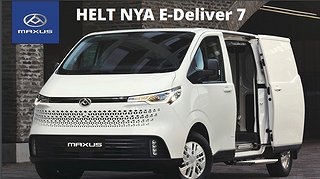 Transportbil - Skåp Maxus E-Delivery 7