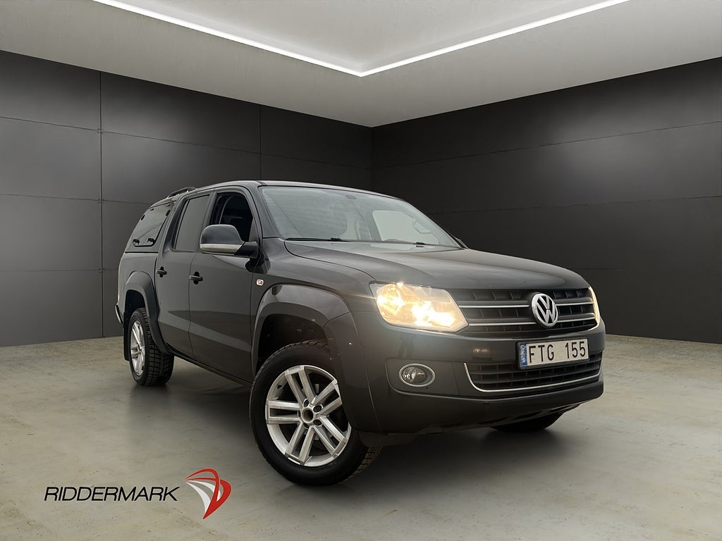 Volkswagen Amarok 2.0TDI 4M Ny-Kamrem Värmare Dragkrok Kåpa