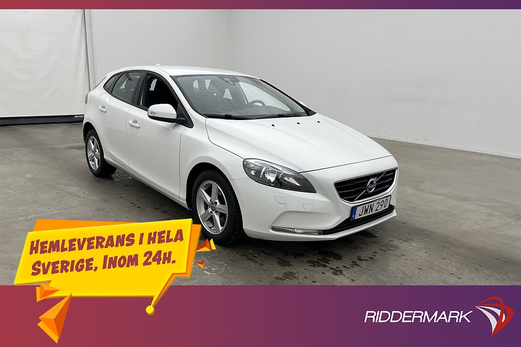 Volvo V40 D2 120hk 2 Brukare Värmare Sensorer 0,36L/mil