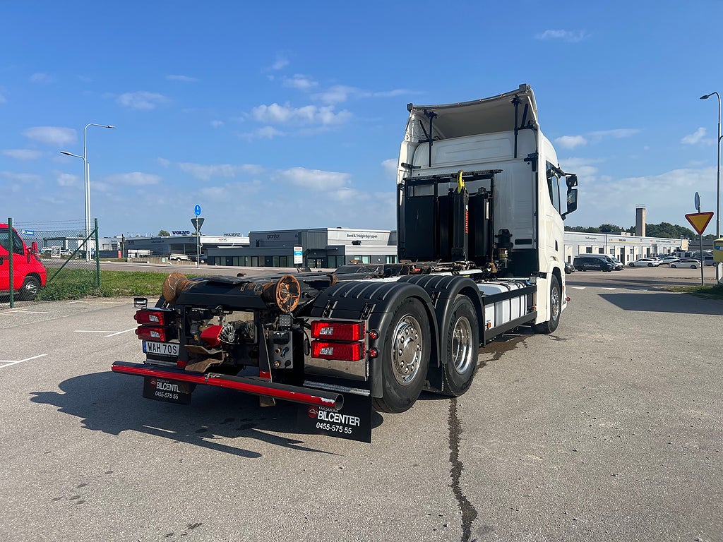 Scania R500 6x2*4 Lastväxlare inkl Schaktflak & Tippkärra