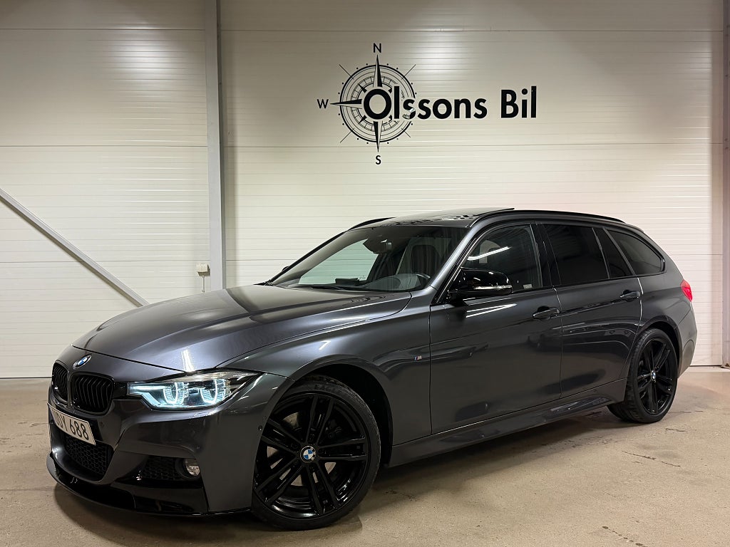 BMW 330i xDrive M Sport Aut Drag H/K 360kam Pano HuD Läder