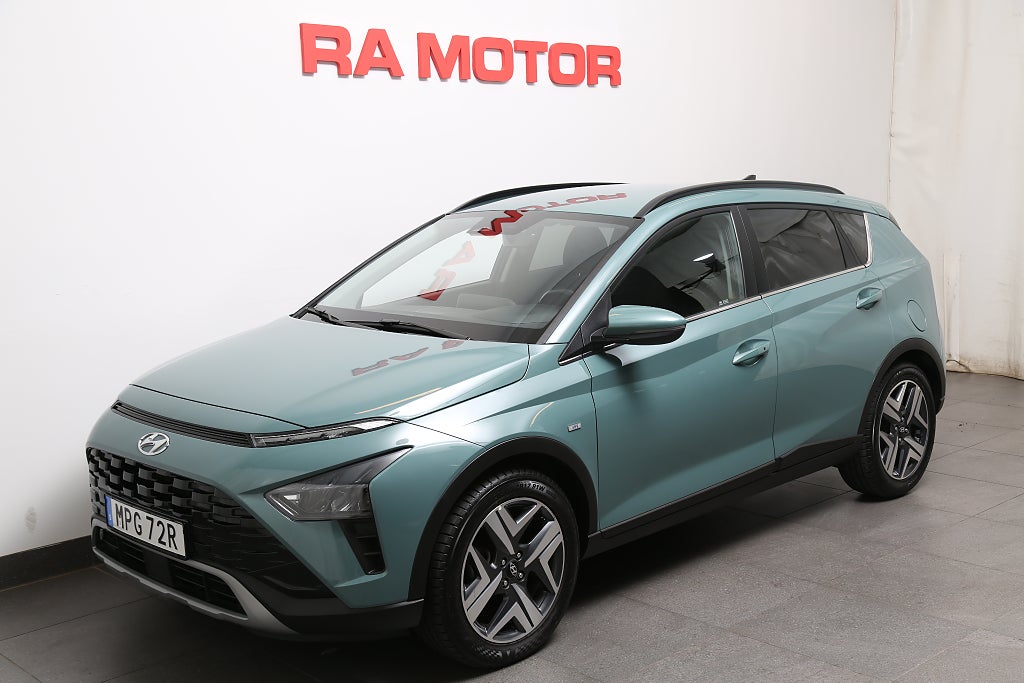 Hyundai Bayon 1,0 T-GDI 100hk Advanced Aut 1ägare Motorv Dragkrok 2022
