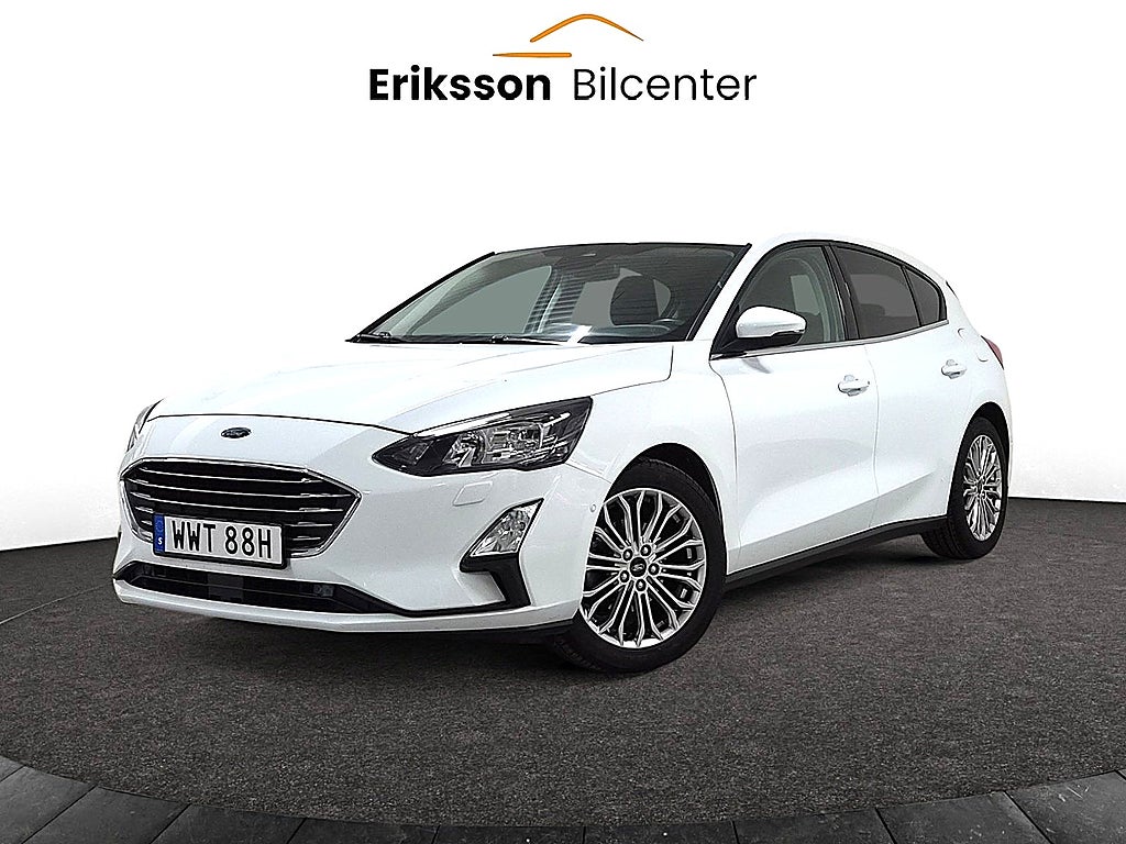 Ford Focus 1.0 EcoBoost Automat 125hk Titanium B-kam/CarPlayEu-6