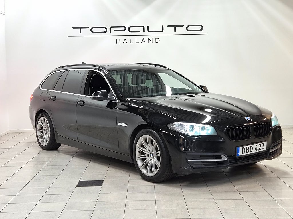 BMW 520d Touring Steptronic 184hk Euro 6 |Dragkrok|Rattvärme
