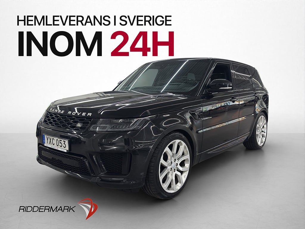 Land Rover Range Rover Sport Drag Pano HuD Luftfjäd Meridian
