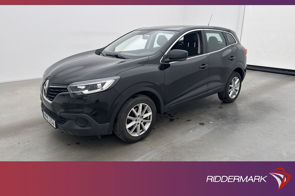 Renault Kadjar 1.2 130hk Motorvärmare Farthållare 0,49l/mil