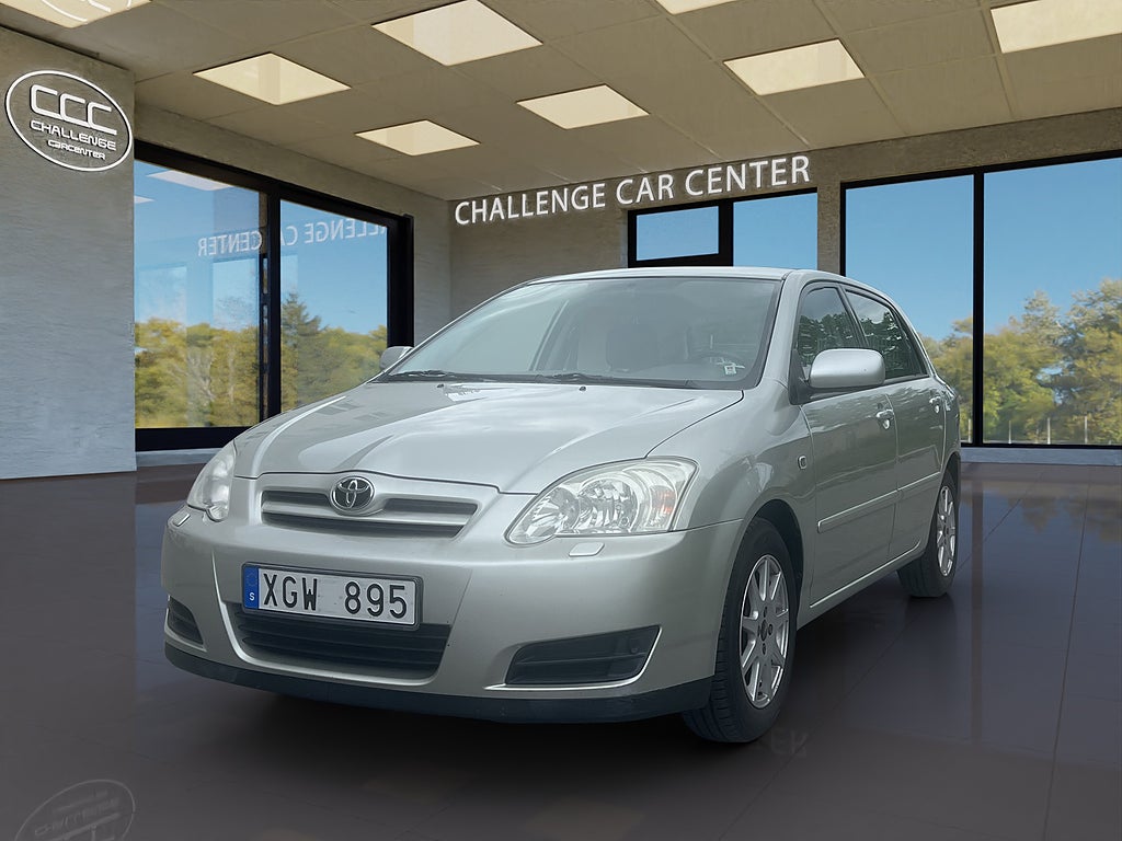 Toyota Corolla 5-dörrars 1.6 VVT-i Euro 4 Ny service S+V däck motor-Vä