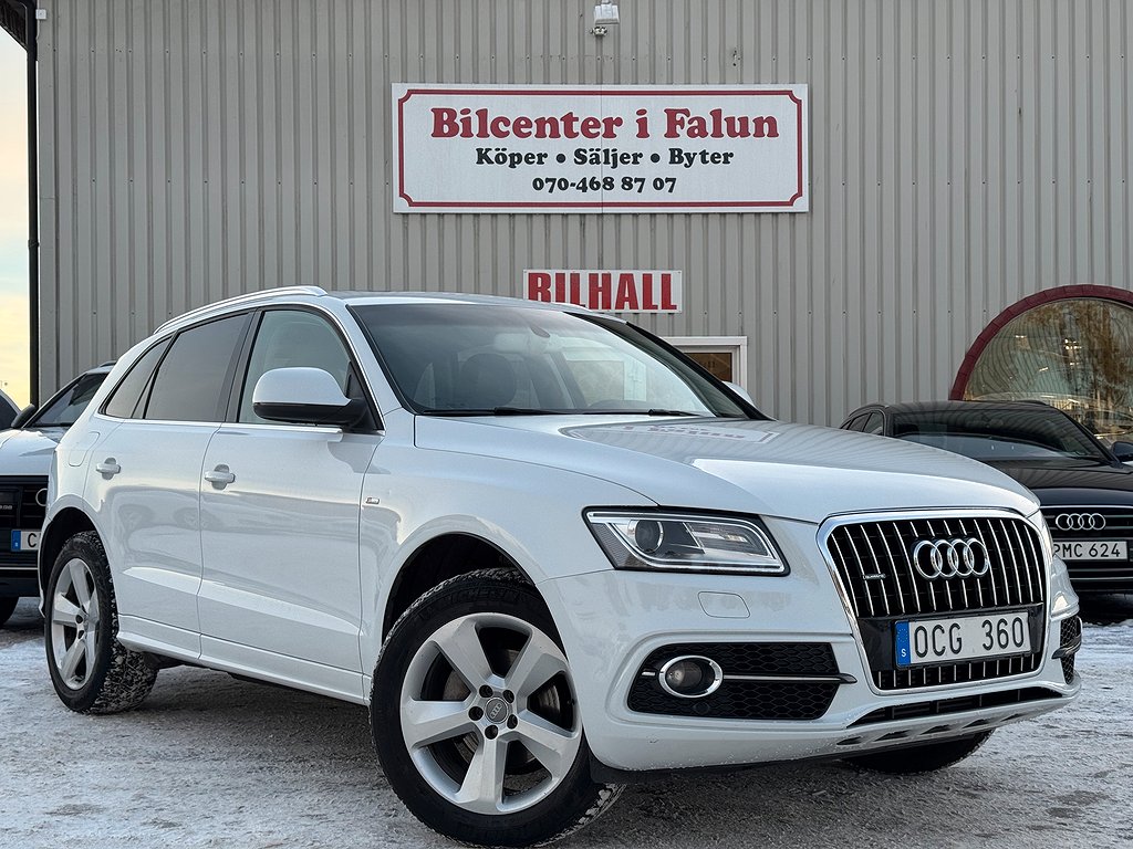 Audi Q5 2.0 TDI quattro S-Line D-Värm Panorama Navi B&O Dragkrok