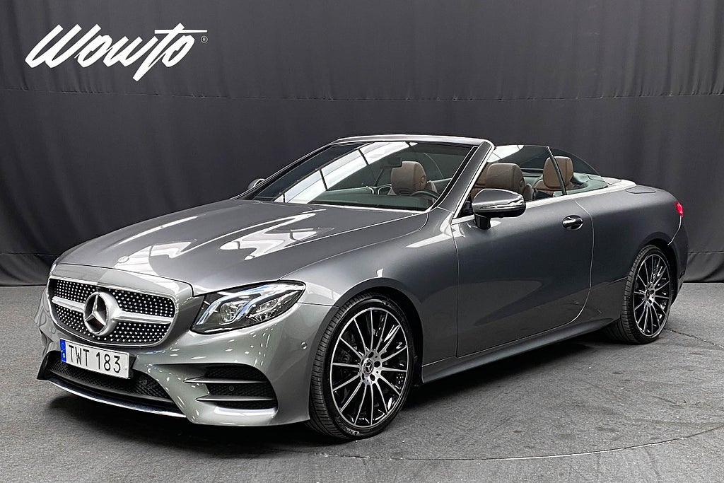 Mercedes-Benz E 200 Cabriolet 184HK AMG /360 /Navi /4.95%