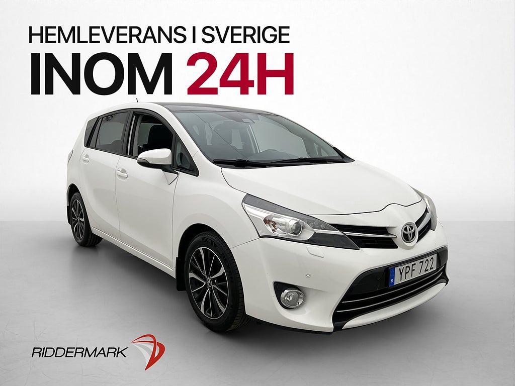 Toyota Verso 1.8 Valvematic Intense Edition 7Sits Pano B-Kam