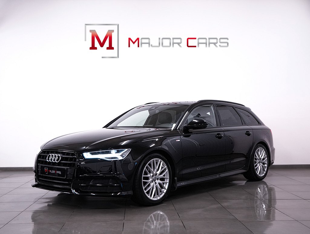 Audi A6 Avant 2.0 TDI S-Line Matrix Svart Optik Drag D-Värm