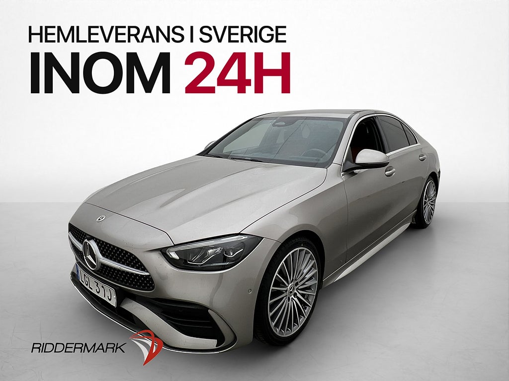 Mercedes-Benz C 200 AMG Kamera Navi Apple Carplay Läder