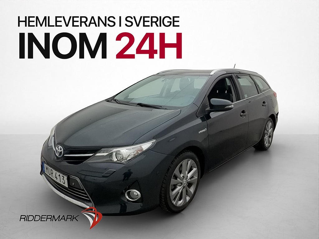 Toyota Auris TS Hybrid 136hk Executive Navi Kamera Halvskinn