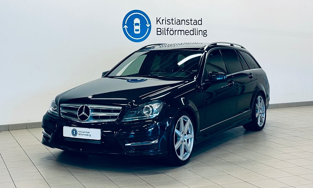 Mercedes-Benz C 300 T CDI 4MATIC Aut AMG,Panorama, Läder