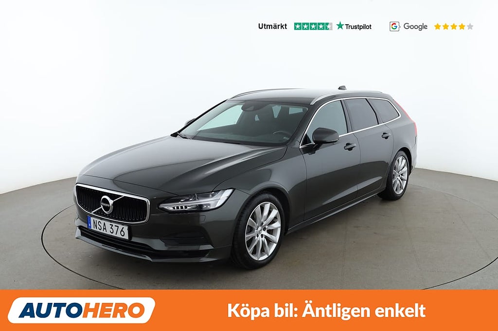 Volvo V90 D3 AWD Momentum / VOC, Dragkrok, Rattvärme, GPS