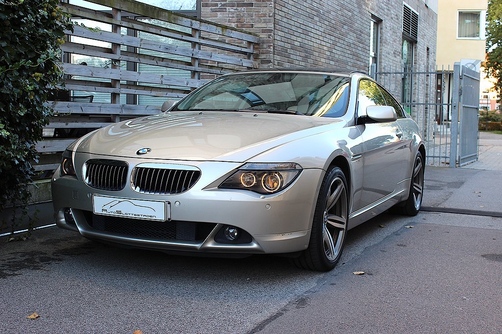 BMW 650 i Coupé V8 367hk / Svensksåld / Toppskick