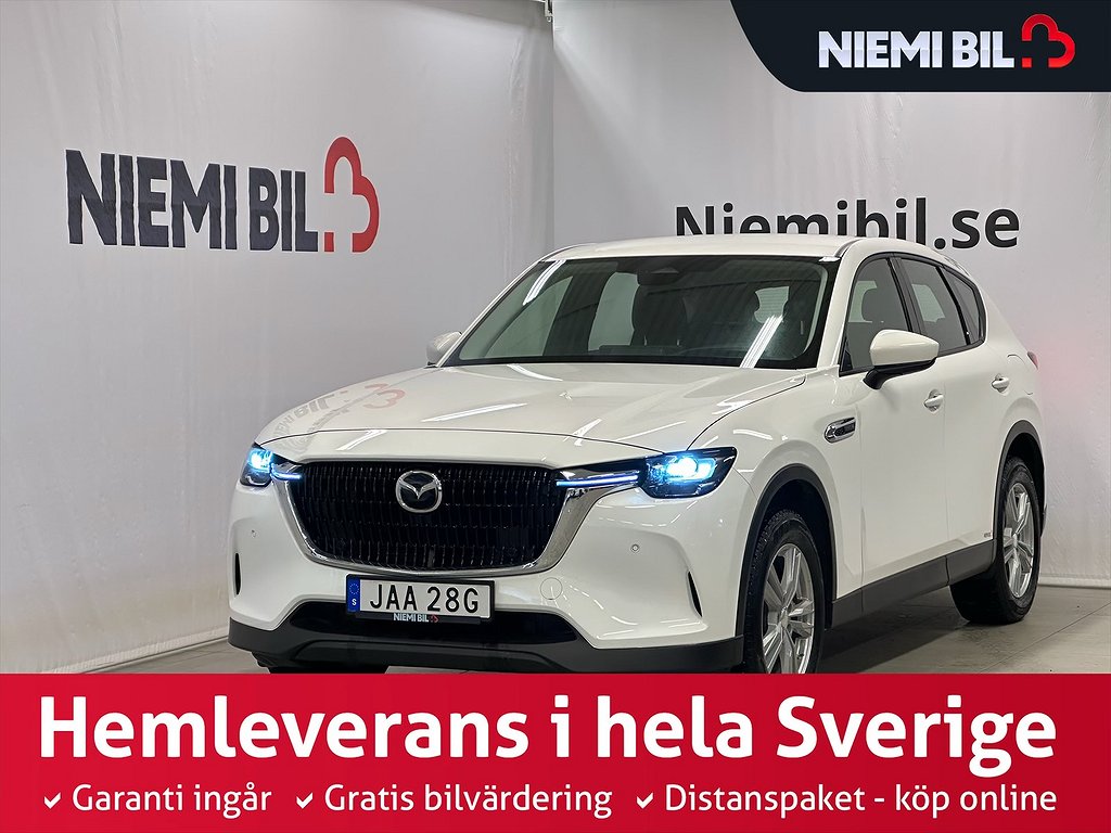 Mazda CX-60 PHEV Exclusive Kamera/Navi/SoV-Däck/Motorvärmare