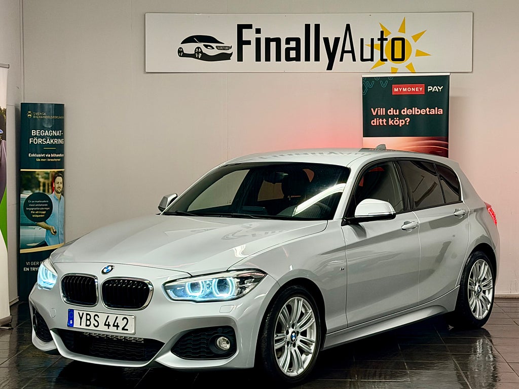 BMW 116 d 5-dörrars Steptronic M Sport Euro 6 Ny-Servad