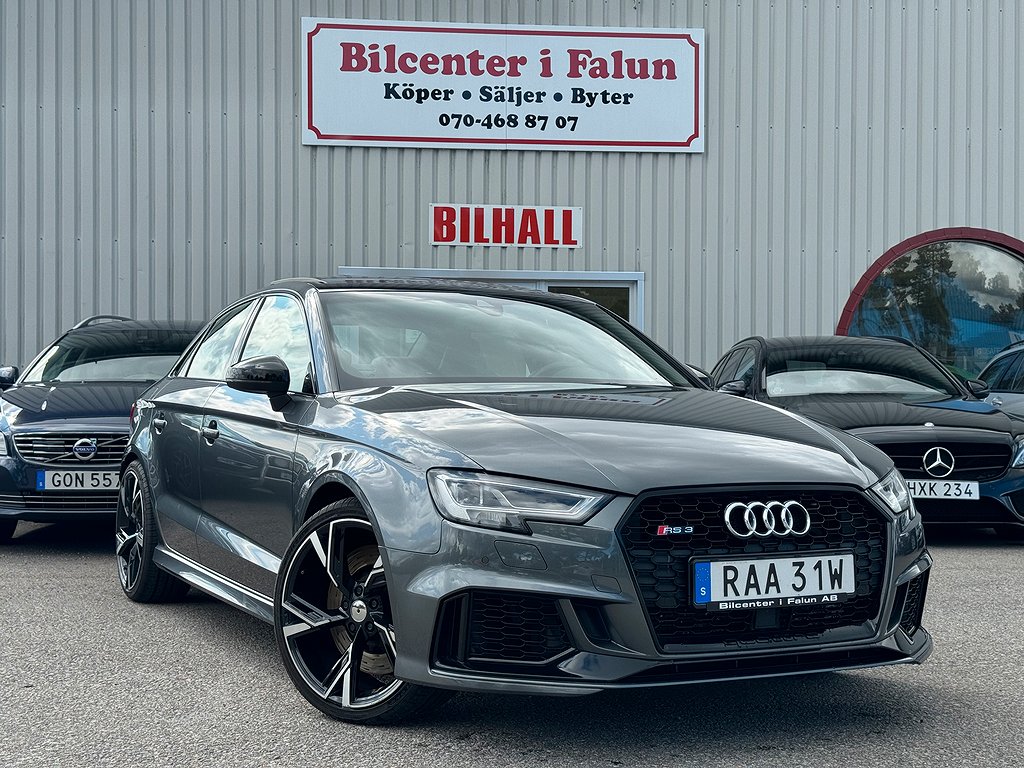 Audi RS3 Sedan 2.5 TFSI quattro 400hk Cockpit/Pano/FullUTRUSTAD