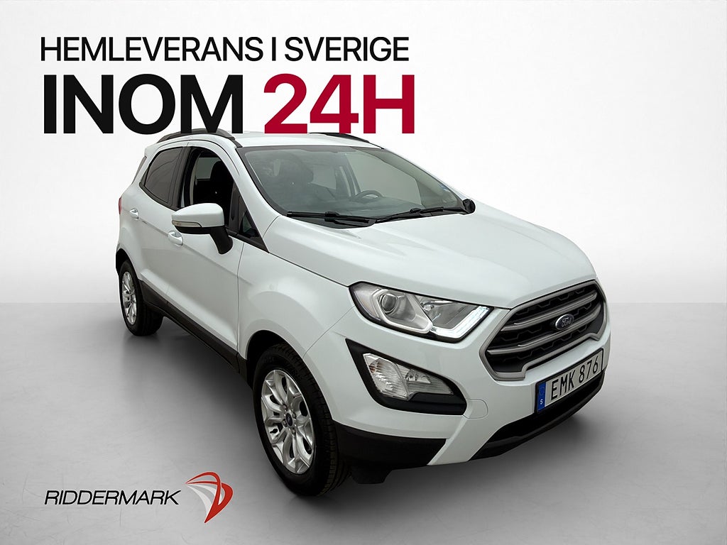 Ford Ecosport 1.0 EcoBoost 125hk Trend-Plus Navi  Sensor