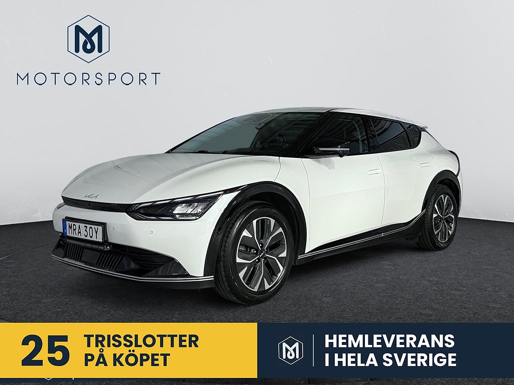 Kia EV6 77.4 kWh AWD PLUS Drag Adapt-fart Helskinn Elstolar