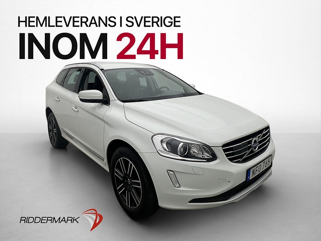 Volvo XC60 D4 AWD Classic Summum VOC Värm Navi Skinn Drag