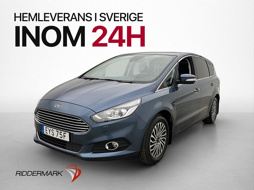 Ford S-Max 1.5 165hk Titanium 7-Sits Kamera CarPlay Keyless