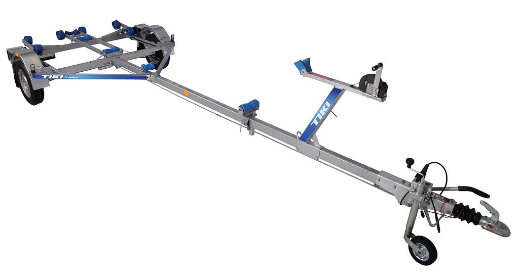 Tikitreiler 1000 BT bromsad 80 km/h båttrailer  