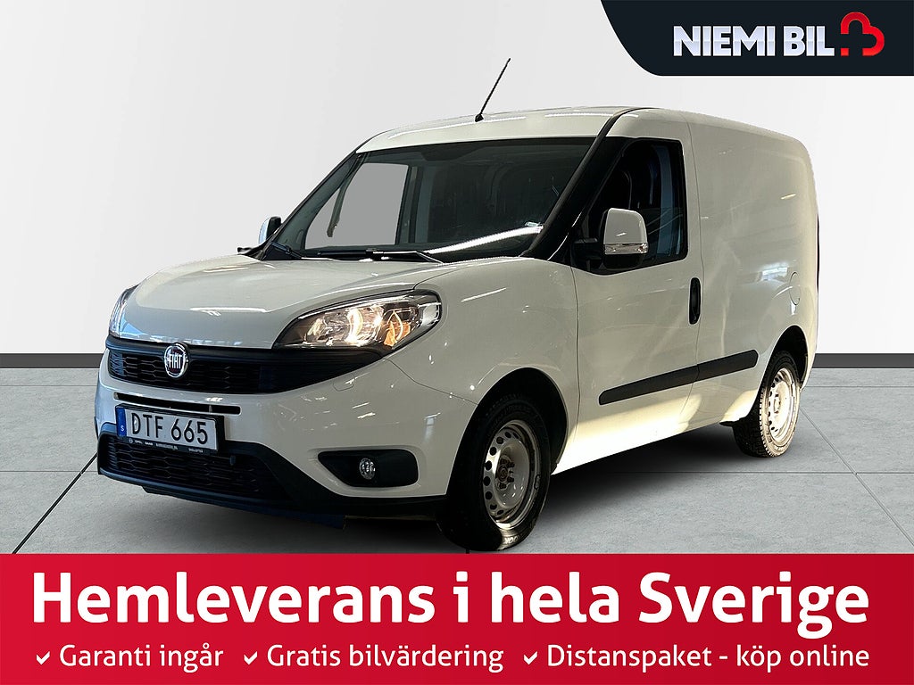 Fiat Doblò Van 0.7 t 1.3 90hk Multijet Mvärmare Farthållare S&V