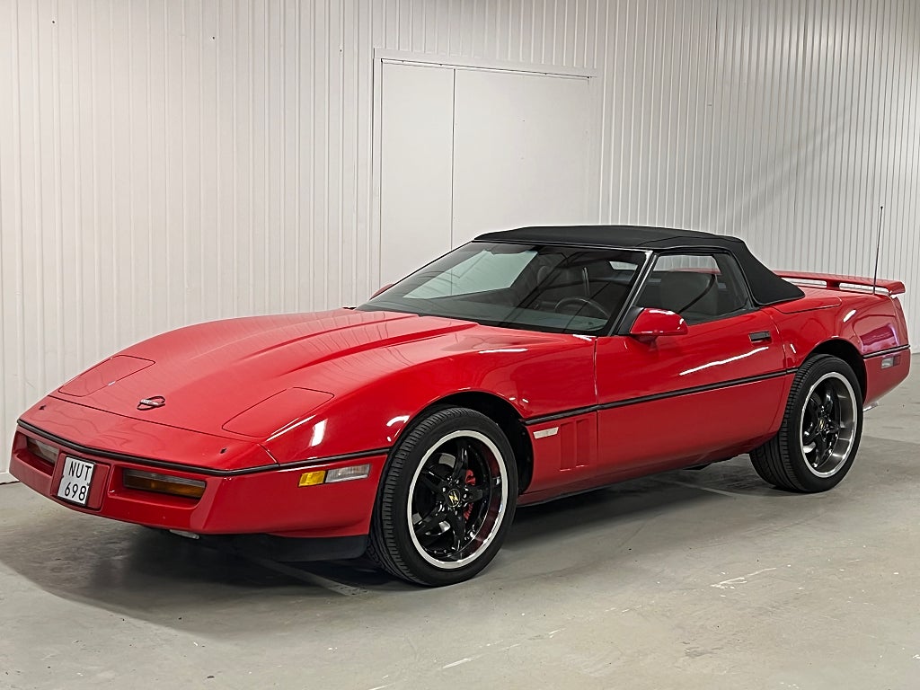 Chevrolet Corvette Cabriolet 5.7 V8 TPI 9000 mil Sv-såld välvårdad Nybes