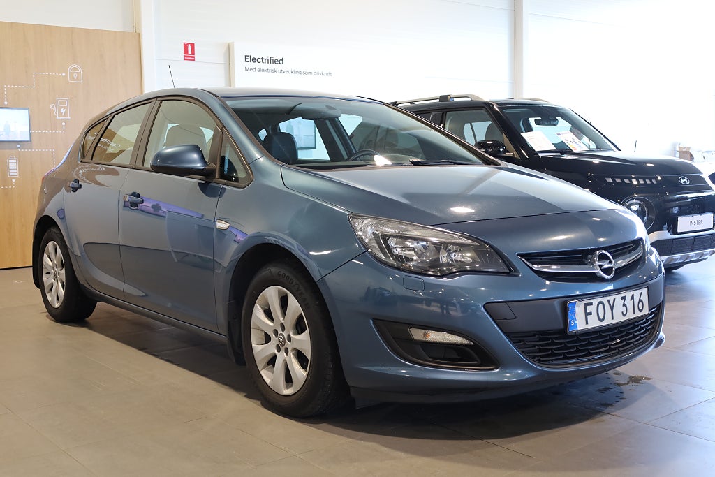 Opel Astra 1.4 Turbo ecoFLEX Enjoy Drag Blåtand Rattvärme 2015