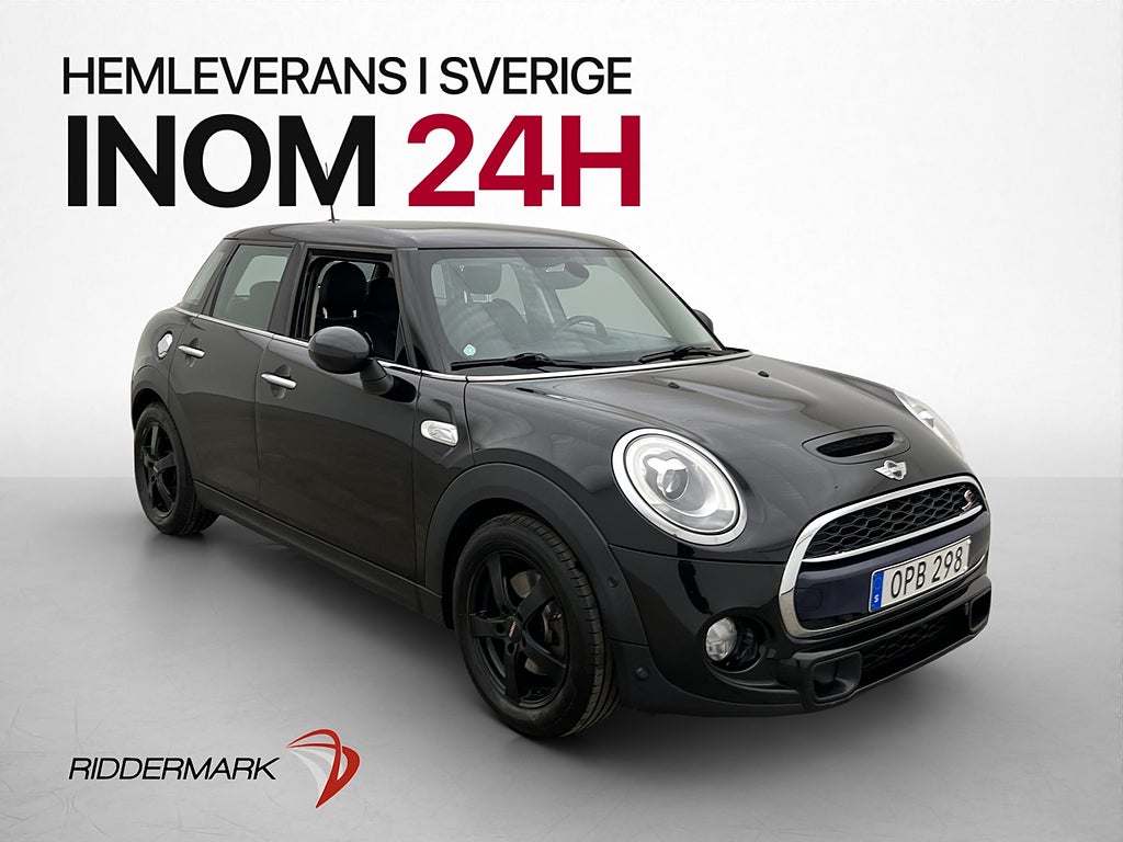 MINI Cooper S 192hk Chili M-Värmare Kamera Skinn Sensorer