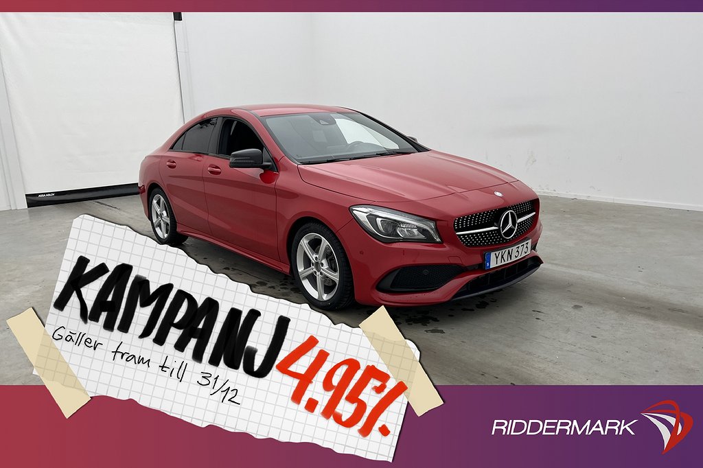 Mercedes-Benz CLA 200 d 4MATIC 136hk AMG Vä 4,95% Ränta