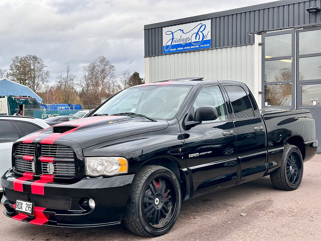 Dodge RAM SRT-10 Quad Cab 517HK V10 DRAGKROK/20" /TAKLUCKA