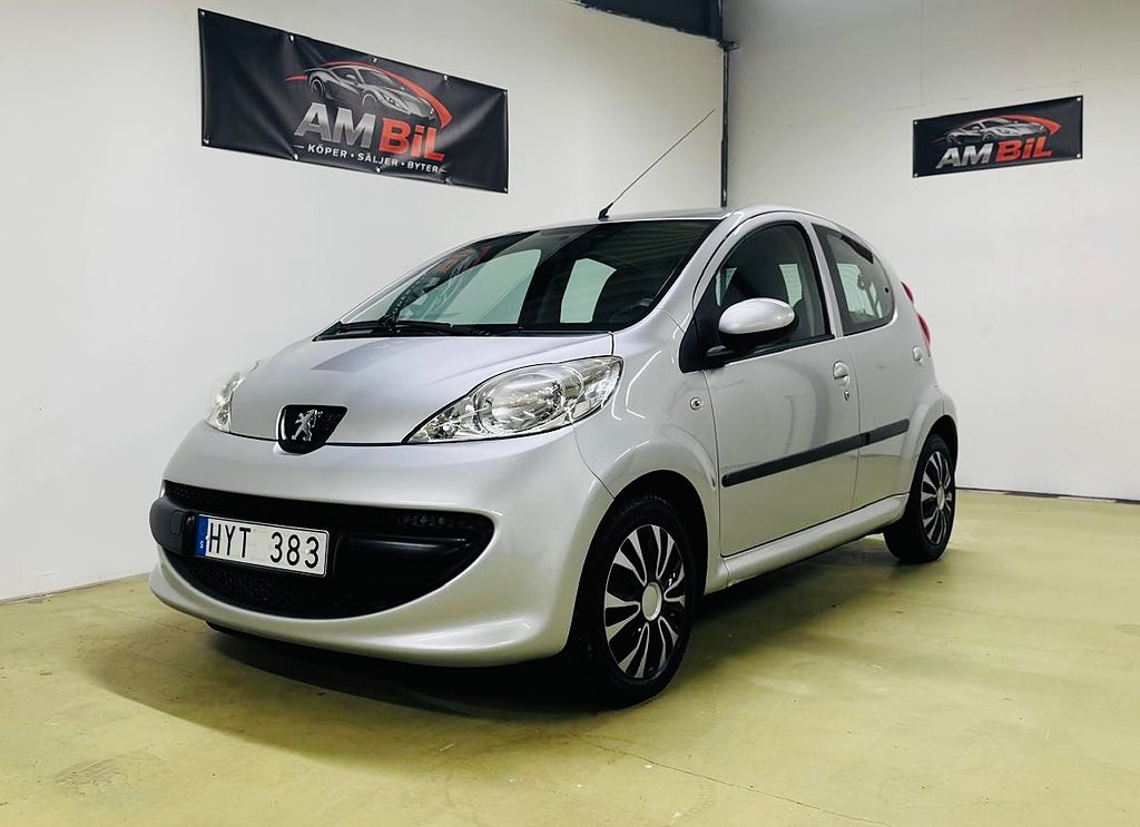 Peugeot 107 5-dörrar 1.0 Euro 4   SÅLD 