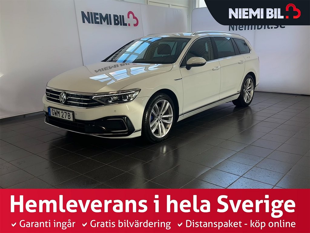 Volkswagen Passat Sportscombi GTE 1.4 TSI S&Vhjul/Drag/Pvärm