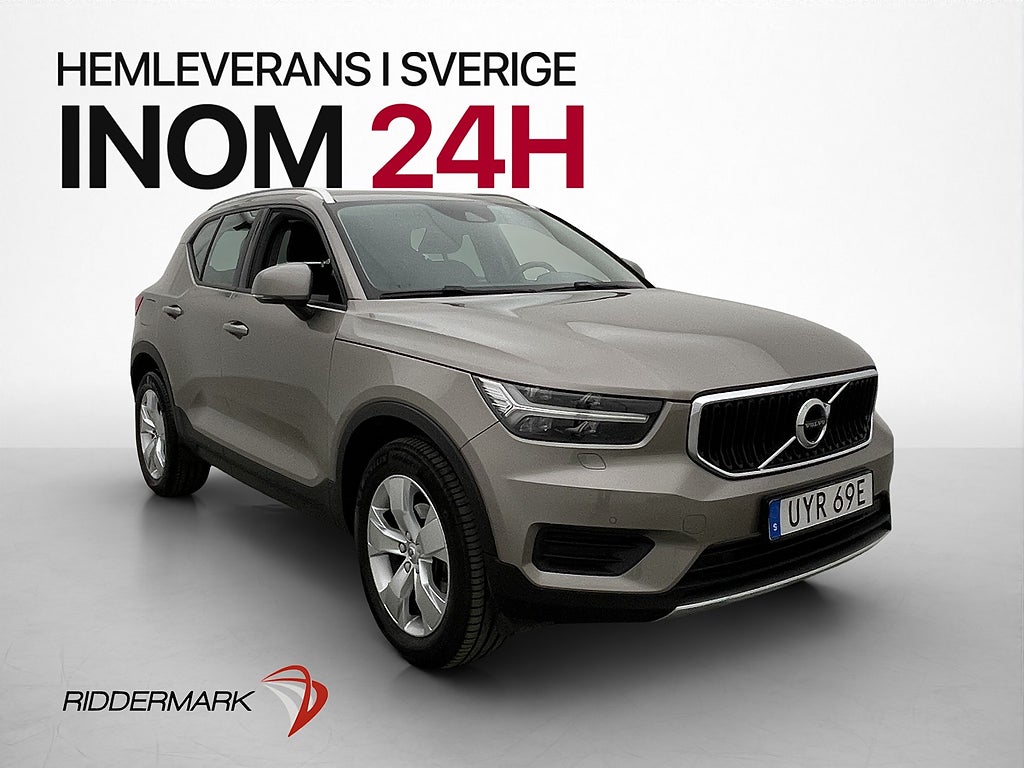 Volvo XC40 T2 Momentum VOC P-Värmare B-Kamera Navi Carplay