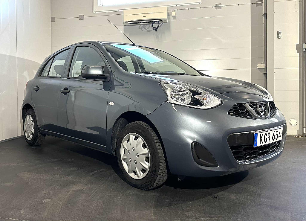 Nissan Micra 1.2 |Nyservad|Nybes|Fr. 669 kr/mån