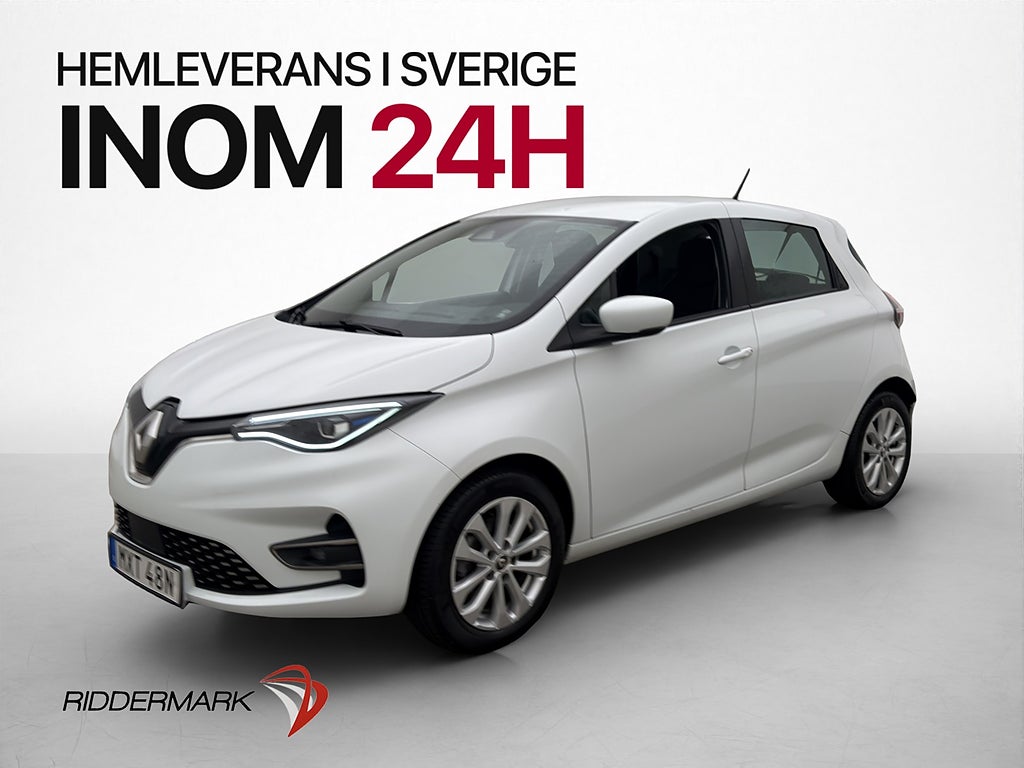 Renault Zoe R110 52 kWh Friköpt Batteri CCS P-Senssorer Navi